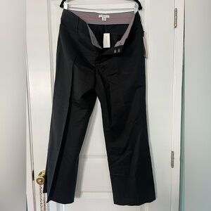 Black wide leg black pants